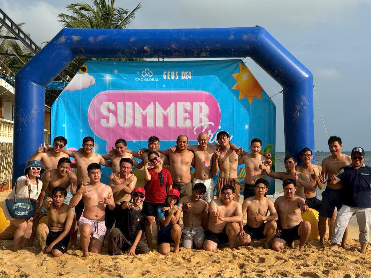 Summer trip biển